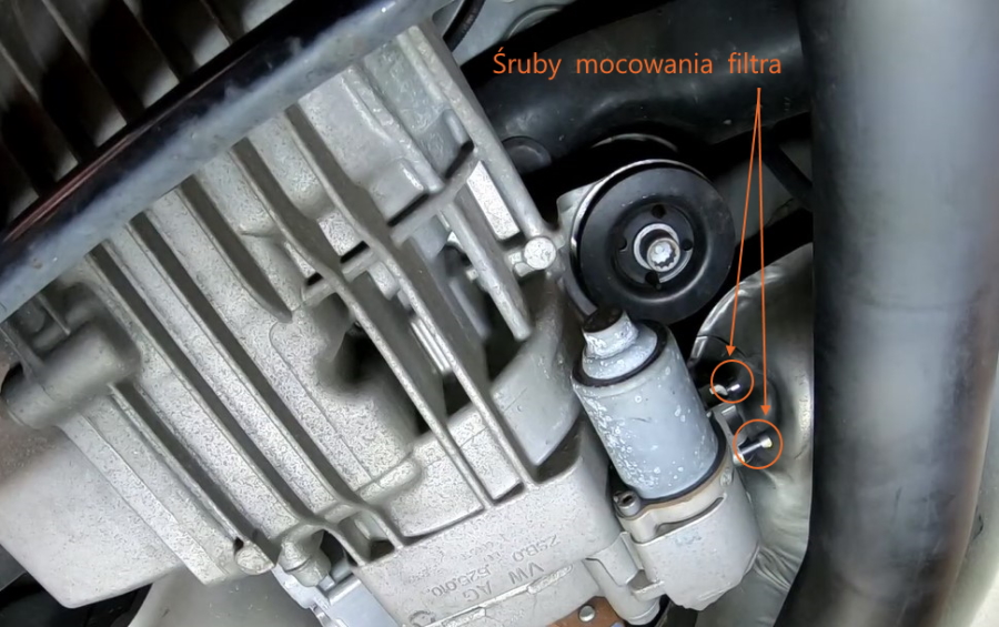 Oil filter replacement